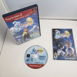 Final Fantasy X PS2 Greatest Hits Playstation 2 2001/2002 CIB Free Shipping